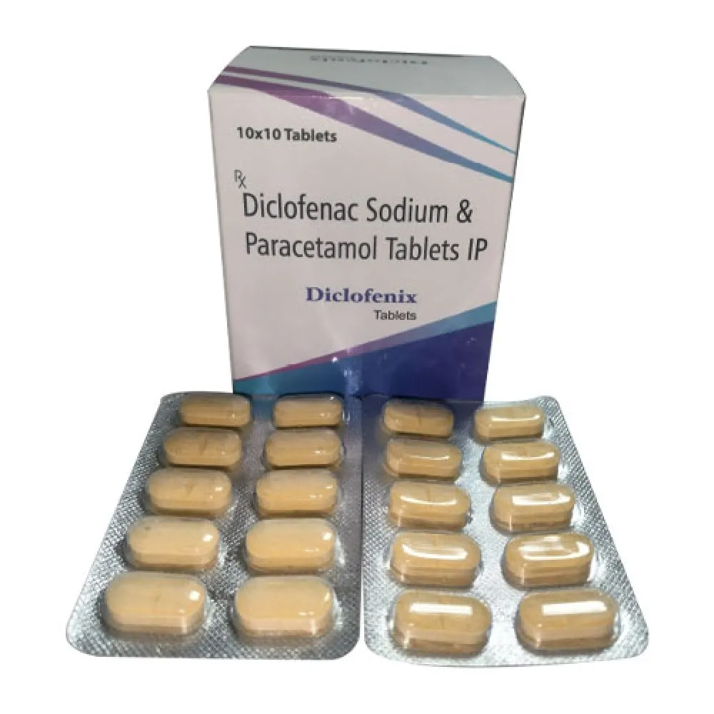 Best Diclofenac Sodium 50mg and Paracetamol 325mg Tablets Th...